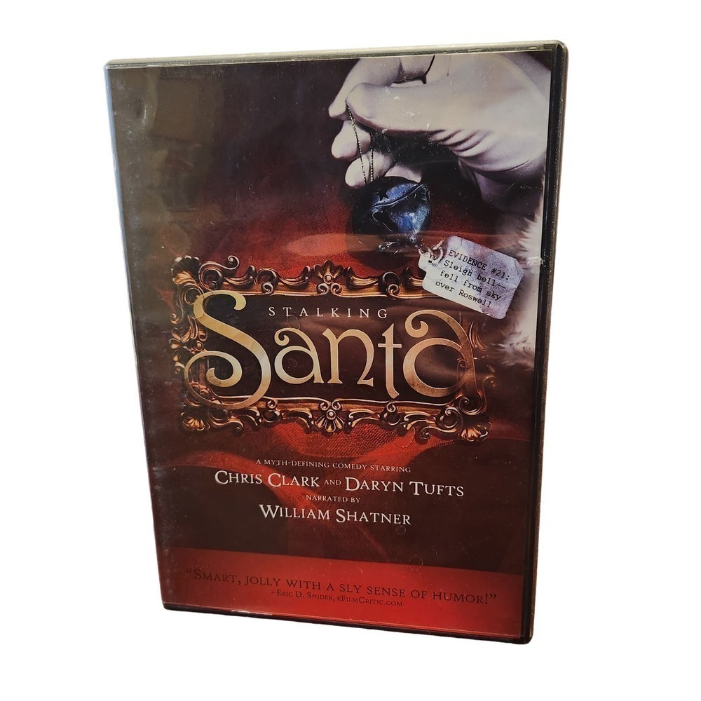 Stalking Santa DVD Movie Narrated By William Shatner Christmas Xmas Holiday